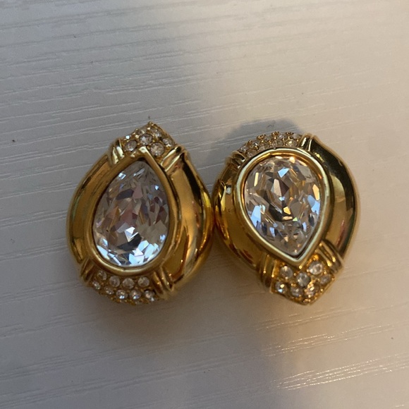 Dior Swarovski Necklace and Earring Set - Picture 3 of 3